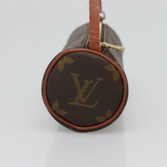 LOUIS VUITTON Monogram Papillon Pouch LV Auth - Picture 4 of 16